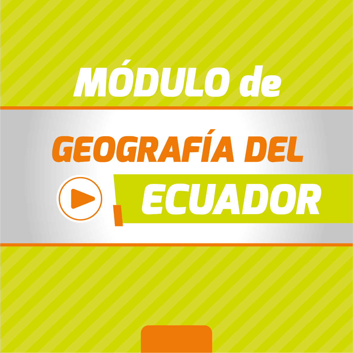GEOGRAFÍA DEL ECUADOR "LTC"  Fines de Semana Paralelo "B"   